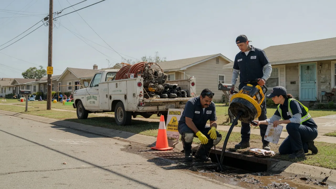 Drain Cleaning in Lexington, TX near me